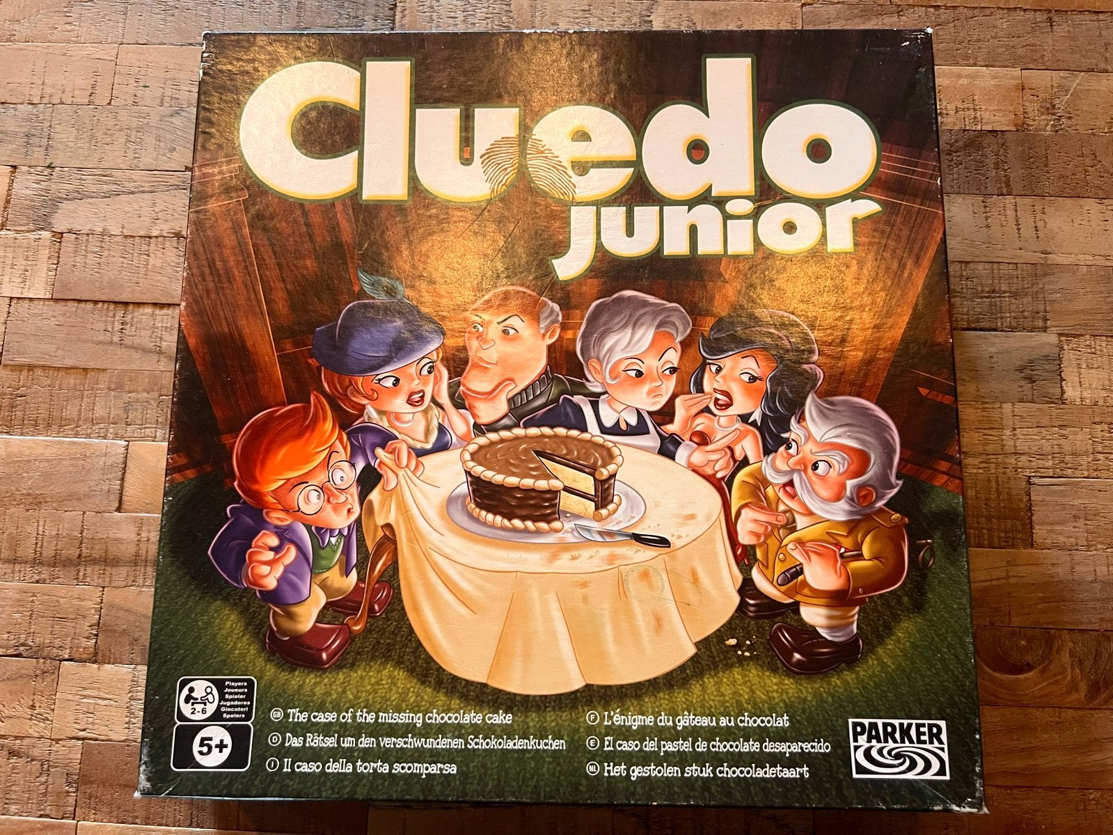 Cluedo Junior - Compleet detective spel voor kinderen, Drie of vier spelers, Ophalen of Verzenden, Zo goed als nieuw