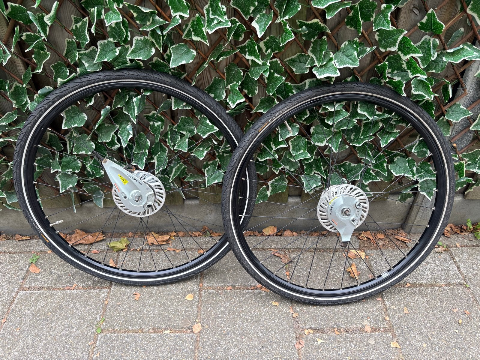 Wielen met banden voor elektrische fiets Gazelle 28 inch, Overige materialen, Ophalen of Verzenden, Zo goed als nieuw, Elektrische fiets