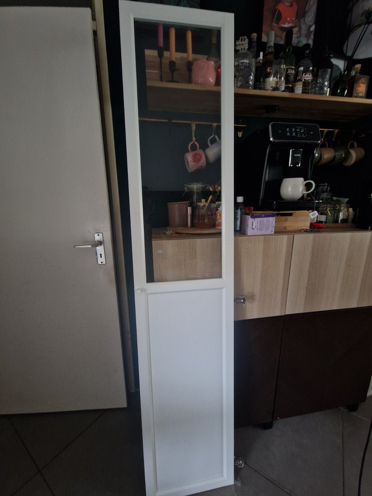 2  ikea oxberg deur voor billy, Ophalen of Verzenden, Zo goed als nieuw, Glas