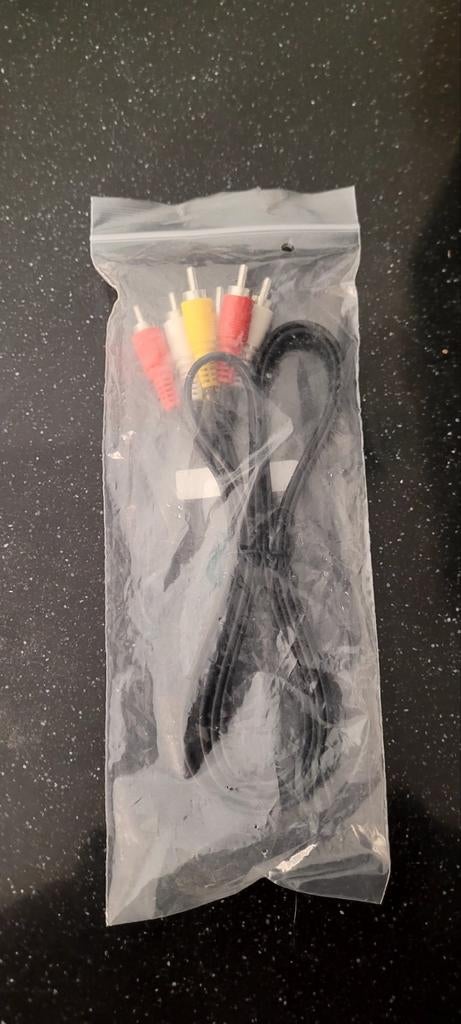 Nieuwe RCA AV Composiet Kabel - Audio Video Kabel, Ophalen of Verzenden, Nieuw, Minder dan 2 meter, Overige kabels