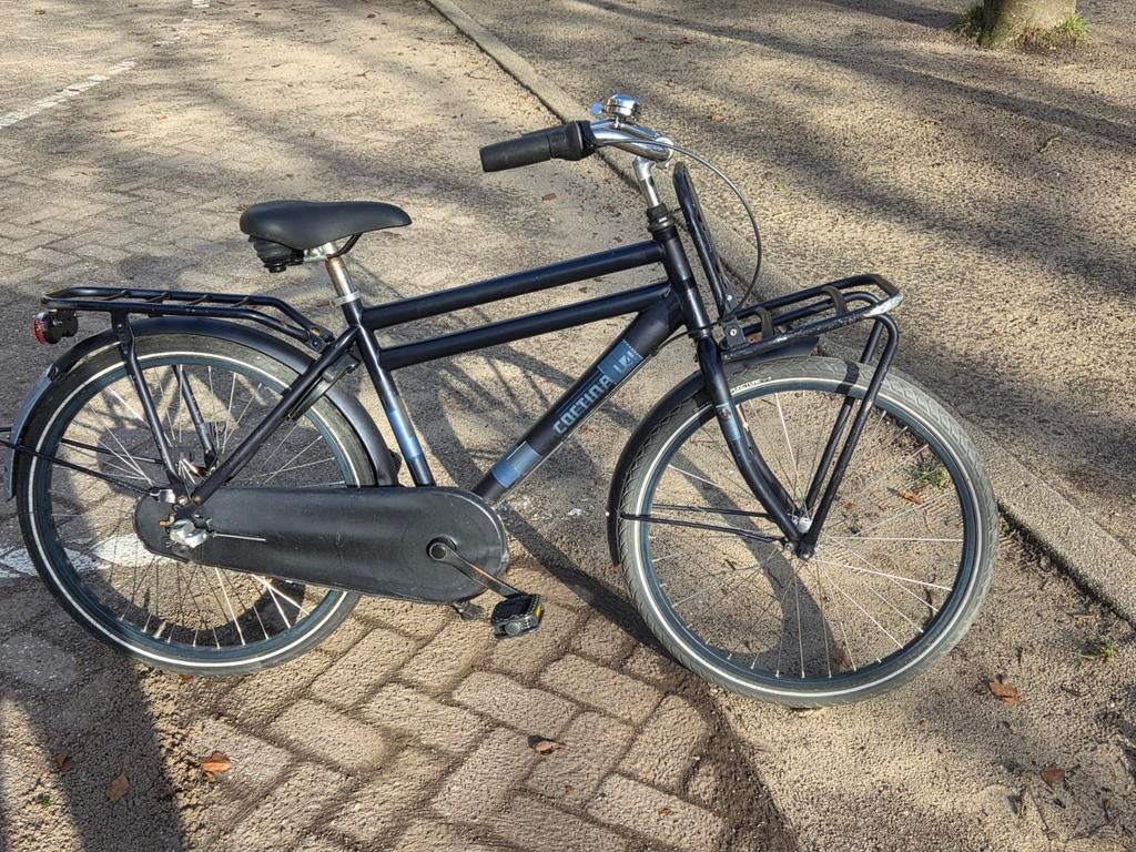 Cortina Jongensfiets 24 inch - 42 cm frame, Ophalen of Verzenden, Handrem, Cortina, Gebruikt