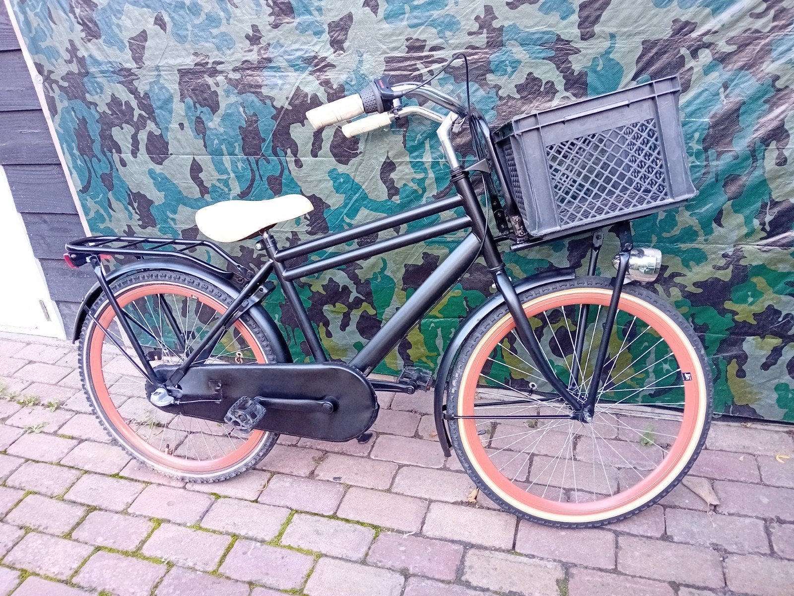 Hollandia Transportfiets Jongens 24 inch 3 versnellingen, Ophalen, 24 inch, Hollandia, Versnellingen