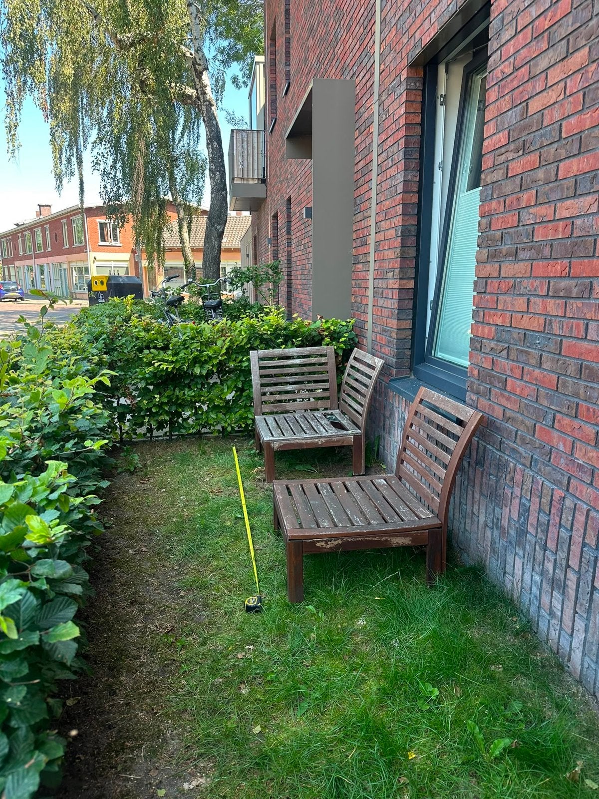 IKEA Tuinset - 2 houten stoelen, Tuin en Terras, Gebruikt, Stoel, Tuinset, Hout