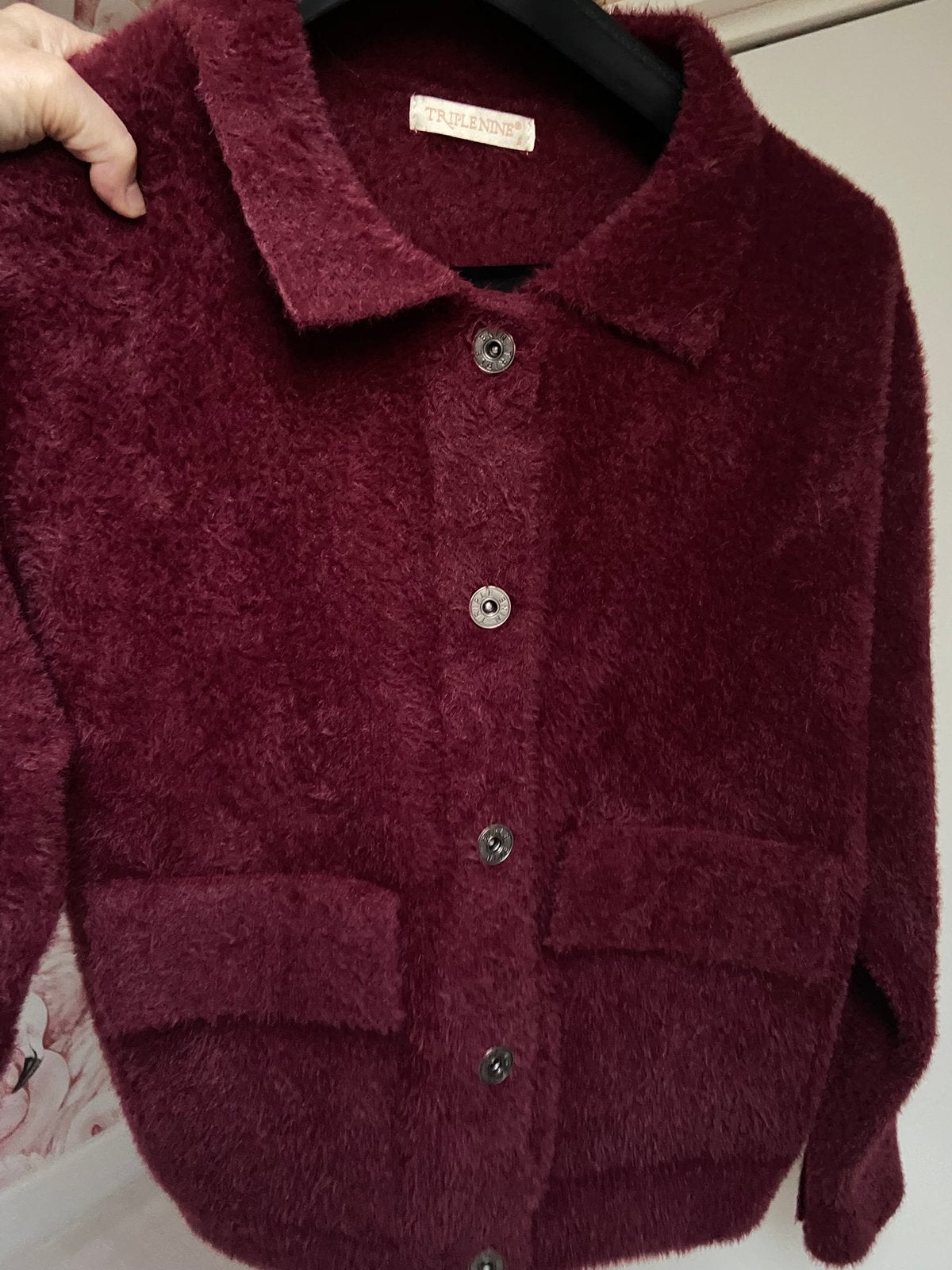 Nieuw burgundy vest Triple Nine, Ophalen of Verzenden, Nieuw, Maat 38/40 (M), Overige kleuren