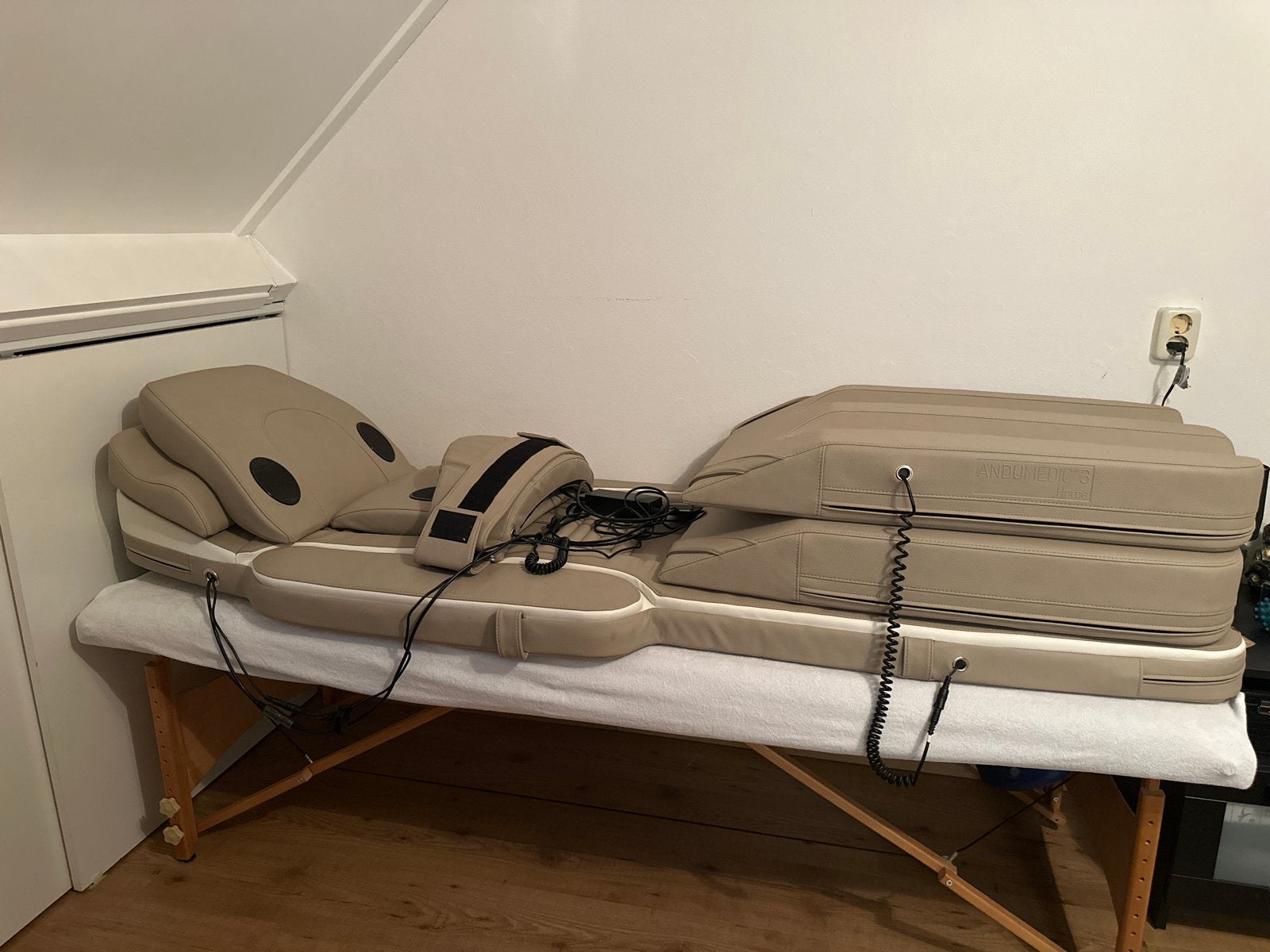 Andumedic 3 Home Massagematras - Zo goed als nieuw, Sport en Fitness, Ophalen, Zo goed als nieuw, Massagestoel of Kussen