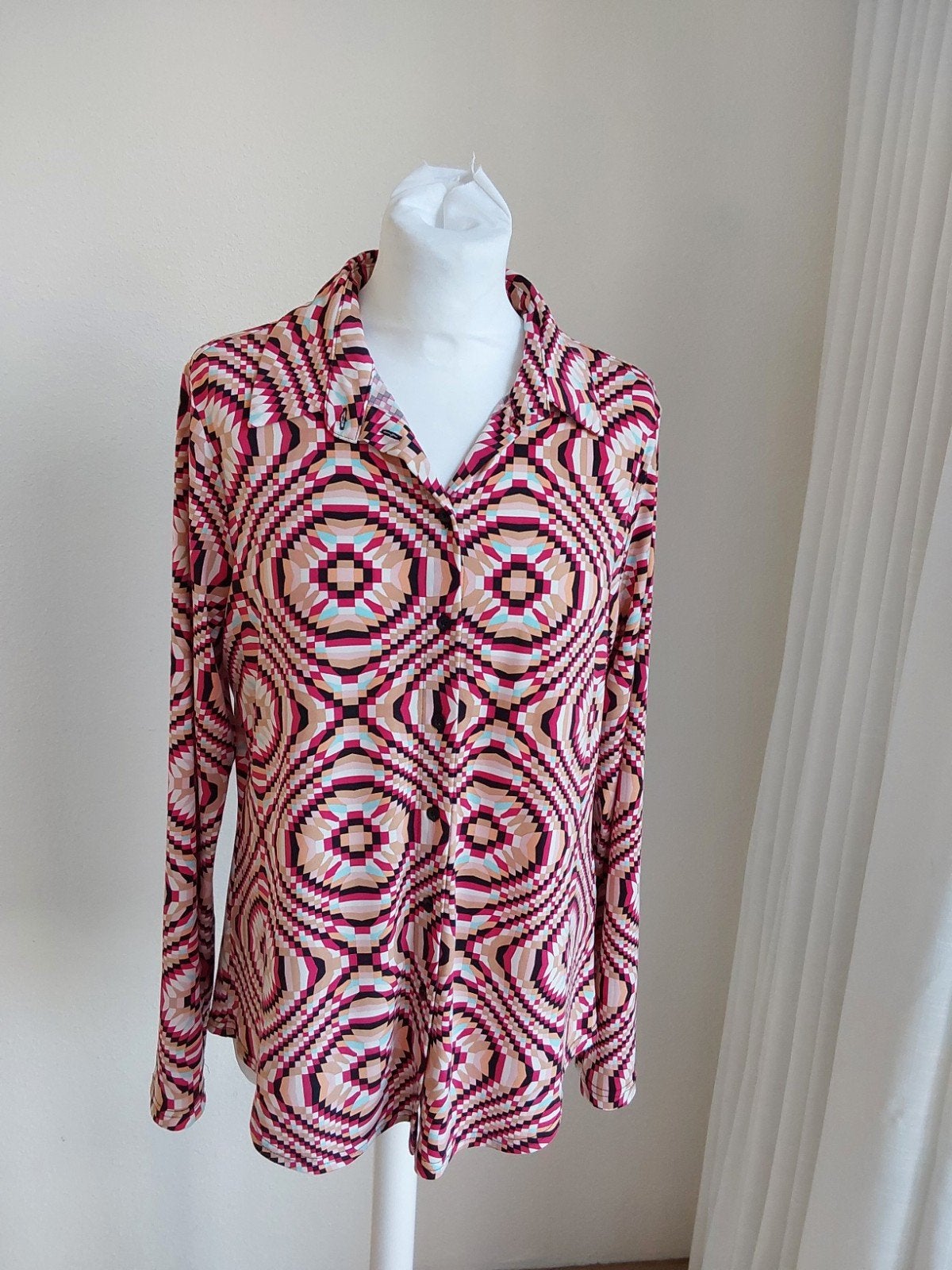 Prachtige blouse van ANDCOWOMAN maat L, ANDCOWOMAN, Verzenden, Zo goed als nieuw