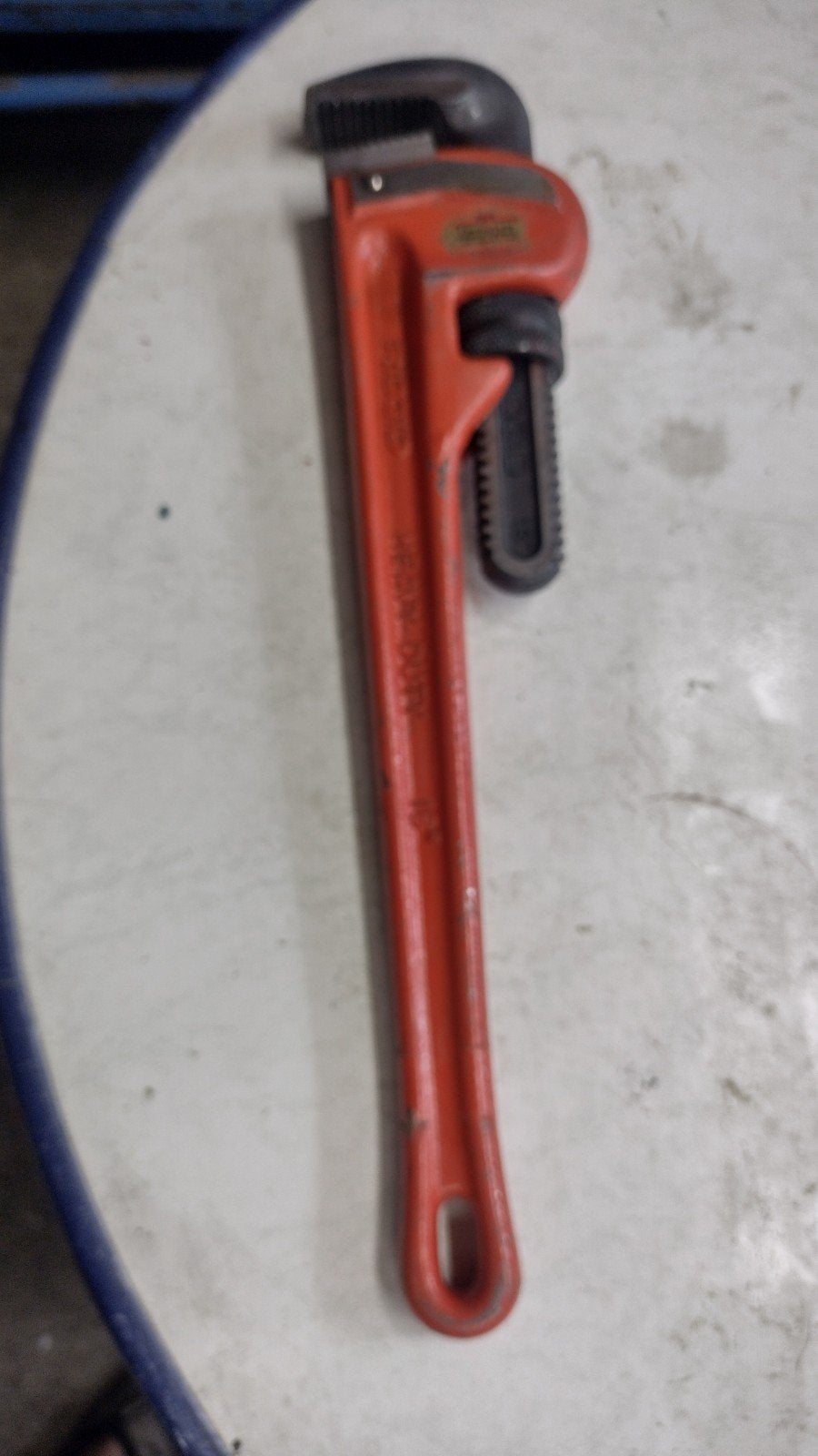 Ridgid "Heavy Duty" rechte pijptang, Ophalen of Verzenden, Gebruikt, Tang, Ridgid
