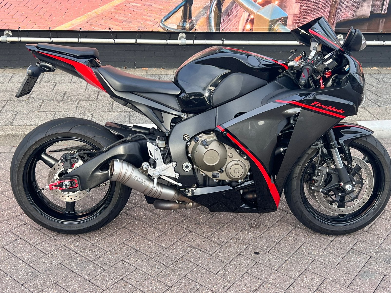 Honda CBR1000RR FirebladeSC59 2008  Zwart/Rood  Sportuitlaat, Motoren, Particulier, Super Sport