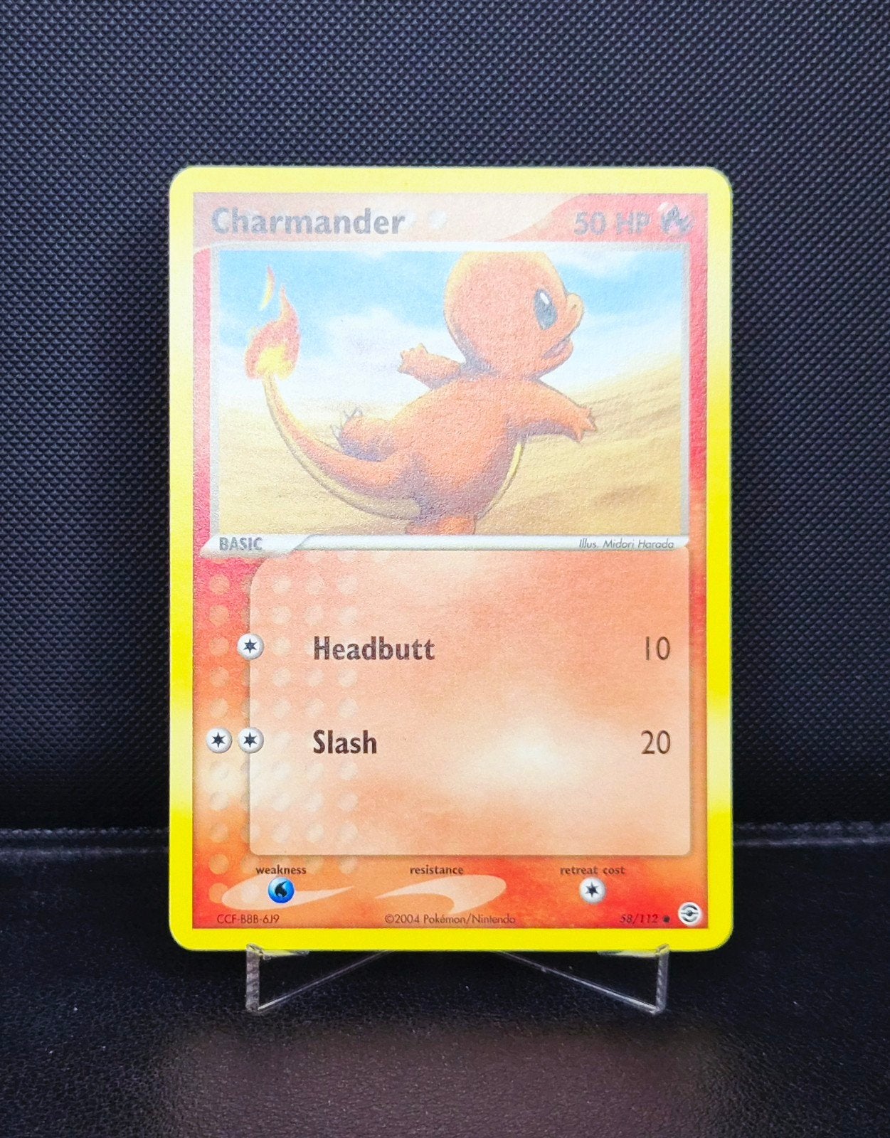 Charmander 58/113 EX FireRed & LeafGreen 2004, Ophalen of Verzenden, Zo goed als nieuw