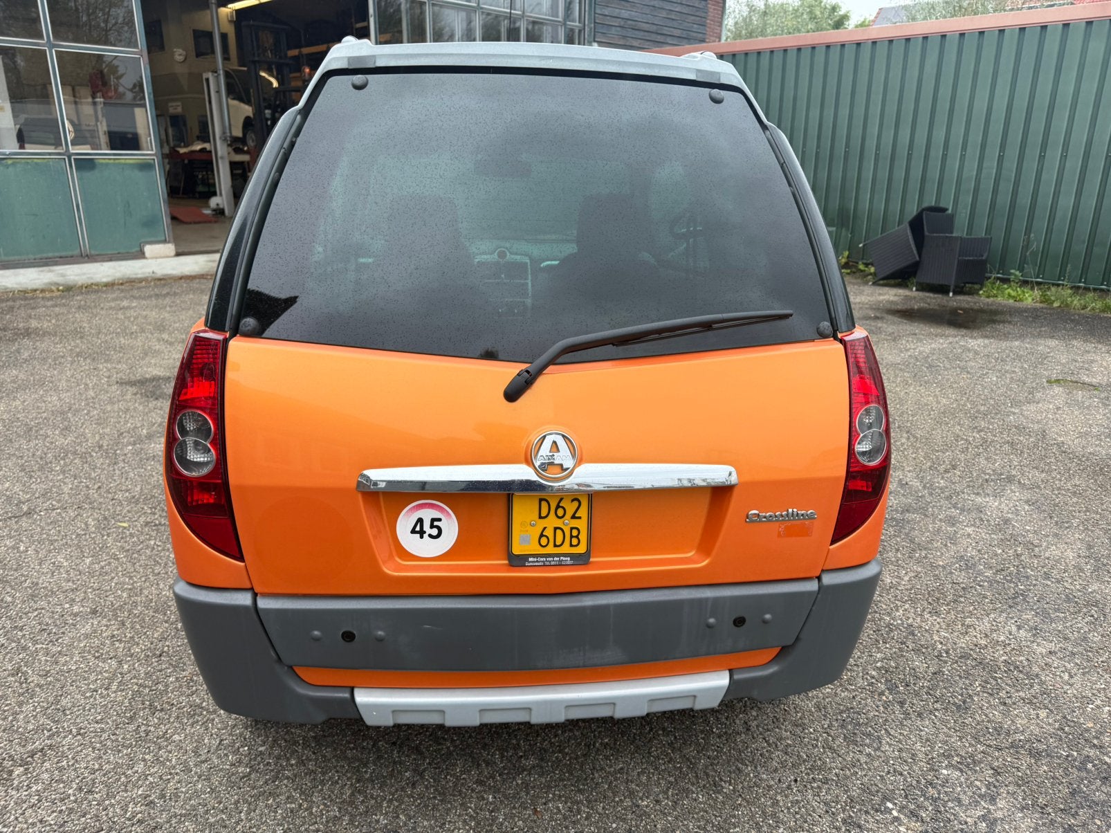 Aixam Crossline door inruil verkregen, Auto's, Dealer onderhouden, Stof, Overige kleuren, Diesel
