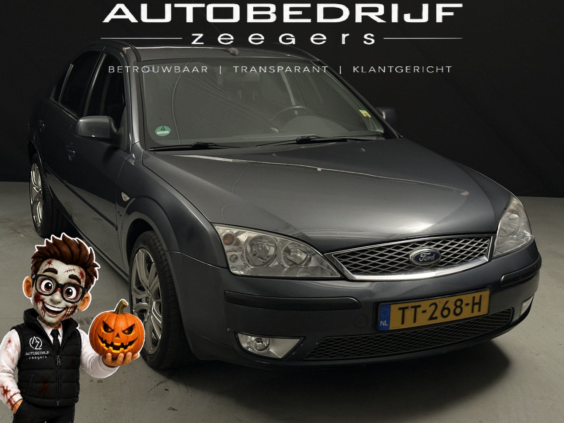 Ford Mondeo 2.5 V6 Ghia Executive *AC*Navi*Automaat*, Auto's, Mondeo, 2498 cc, 10 km/l, Verwarmde buitenspiegels