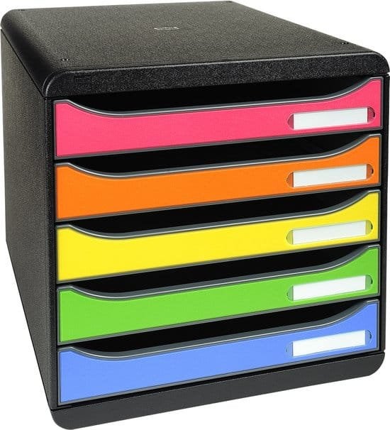 Exacompta Ladenbox BIG-BOX PLUS Iderama - Harlekijn mat, Huis en Inrichting, Triple J Online, Info@triplejonline.nl, De Spinnekop 9