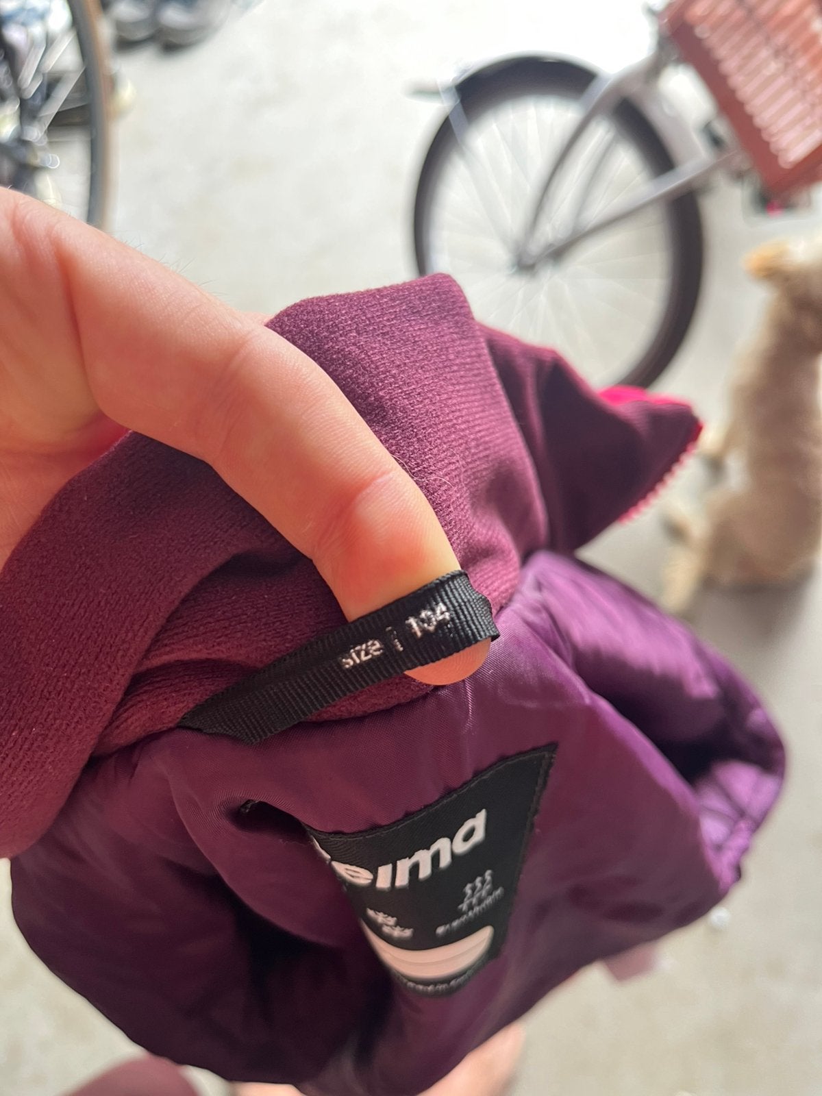Reima winterjas maat 104 - roze, Kinderen en Baby's, Kinderkleding | Maat 104, Ophalen of Verzenden, Gebruikt, Meisje, Jas