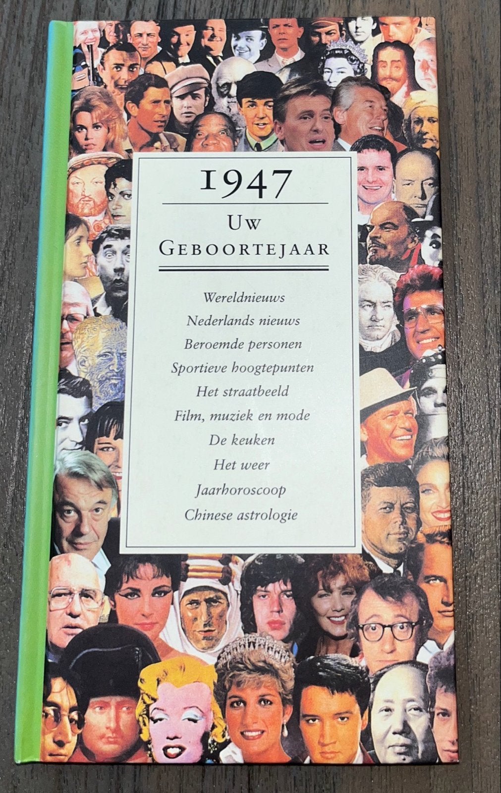 1947 Uw Geboortejaar: Wereldnieuws, Film, Muziek & Mode, Ophalen of Verzenden, Nieuw, Nederland