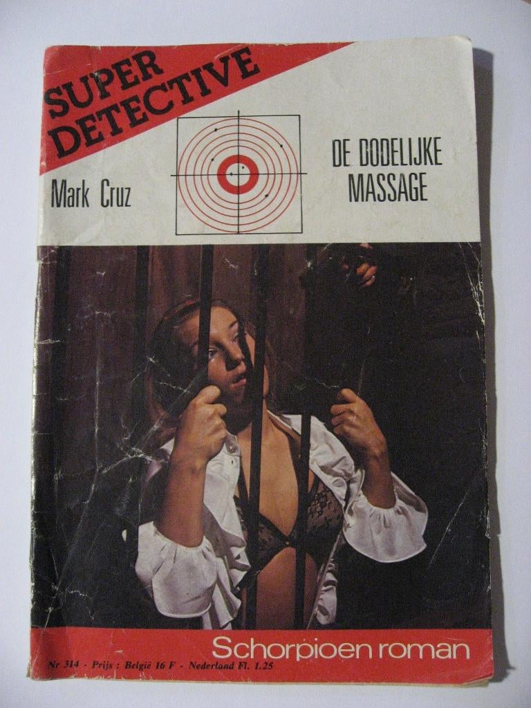Super Detective. Nr 314 De dodelijke massage., Eén stripboek, Ophalen of Verzenden