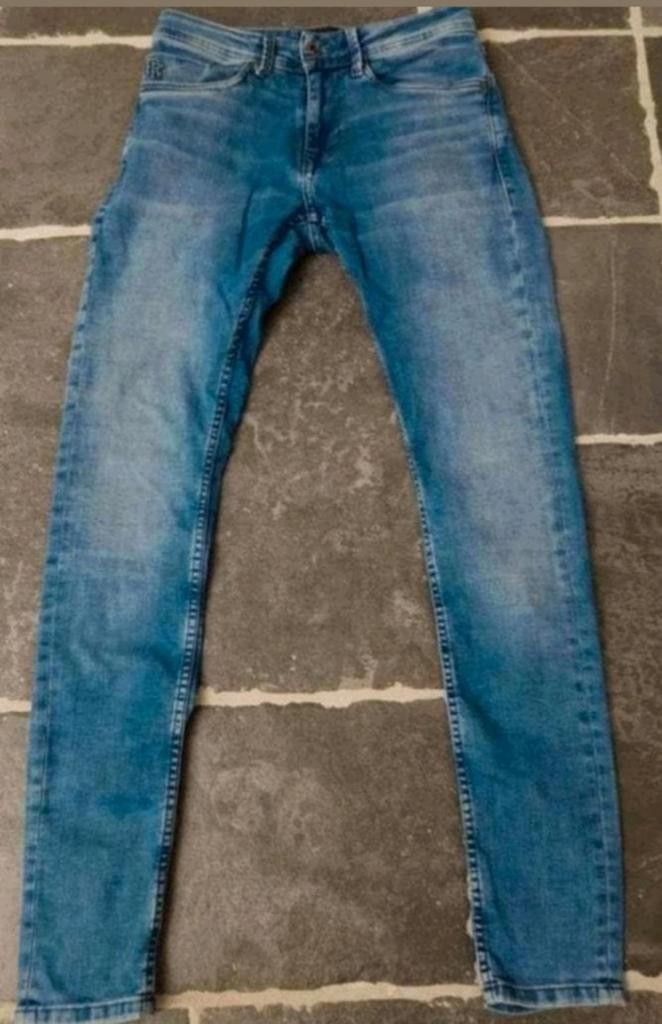 Refill, Leroy Skinny Fit, W28 L32, blauw, NIEUW! Rob2832, Kleding | Heren, Spijkerbroeken en Jeans, Zo goed als nieuw, W32 (confectie 46) of kleiner