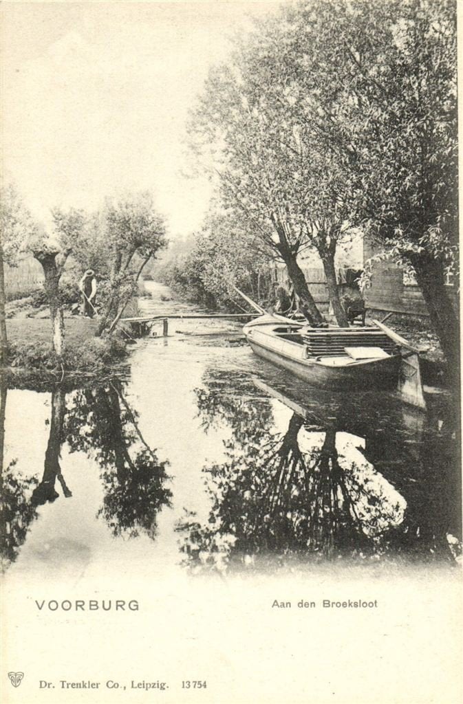 Voorburg - Aan den Broeksloot - ongelopen, Verzenden, Voor 1920, Ongelopen, Zuid-Holland