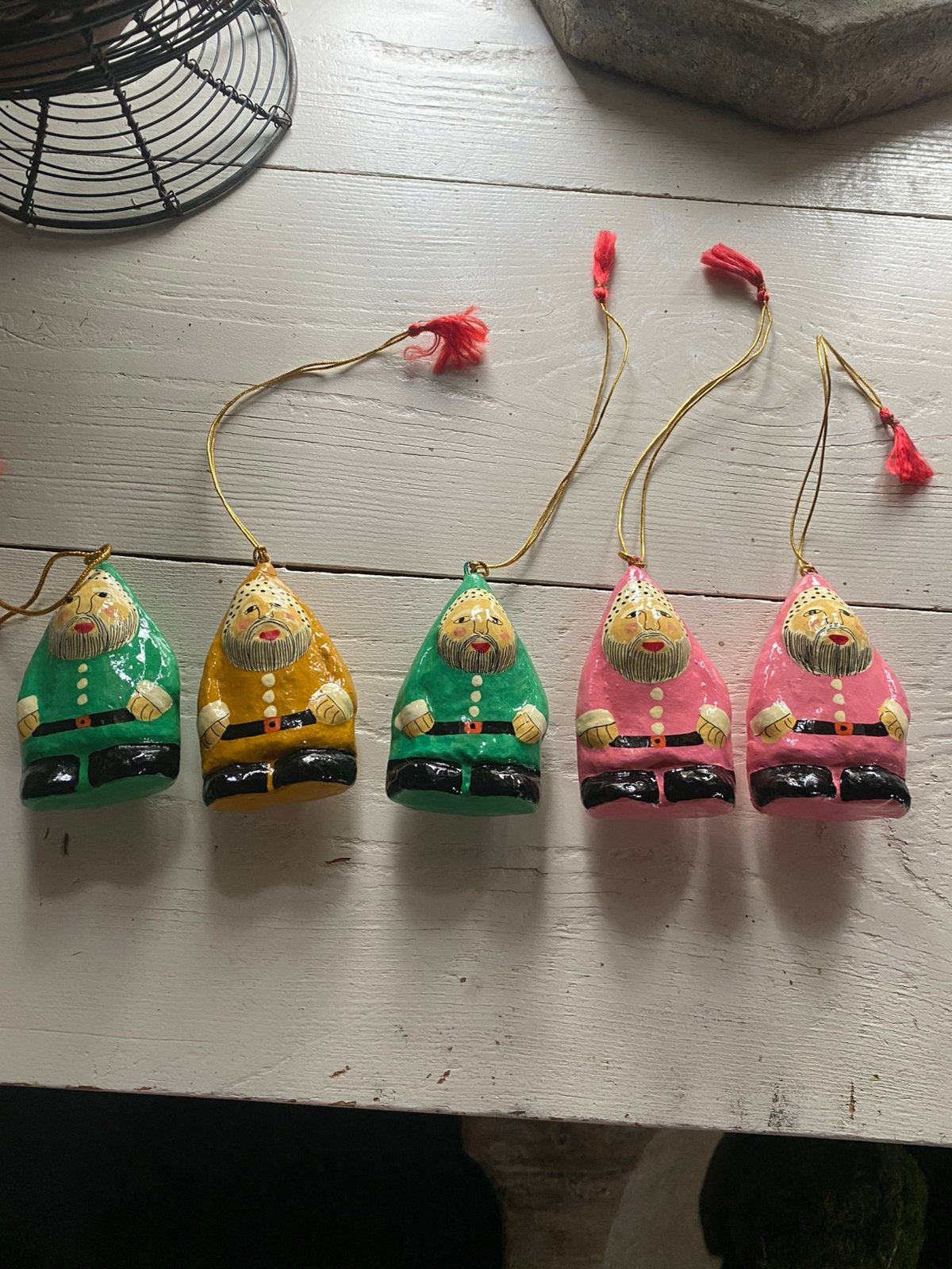 Kerst hangers setje, Ophalen of Verzenden, Zo goed als nieuw