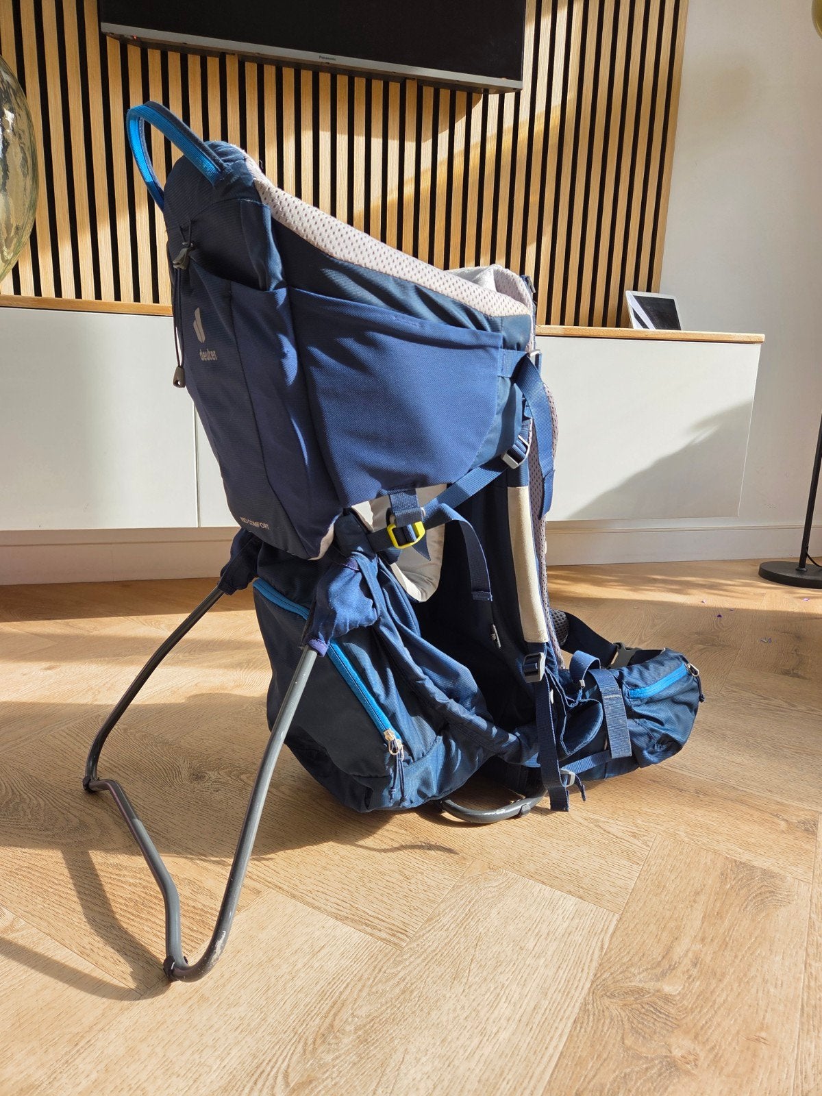 Deuter Kid Comfort Rugdrager - Midnight, Kinderen en Baby's, Gebruikt, Overige typen, Rug, Ophalen