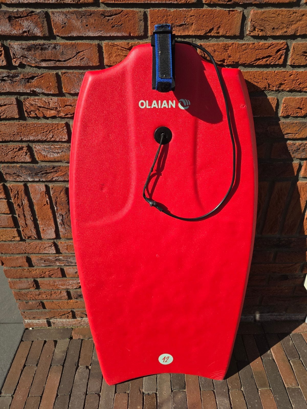 Olain bodyboard 42 inch met koord  €20 !!, Watersport en Boten, Ophalen of Verzenden, Zo goed als nieuw, Board