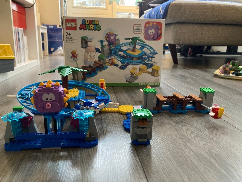 Mario Lego - uitbreiding 71400 71381 71389 71367 71368, Gebruikt, Overige thema's, Lego, Ophalen of Verzenden