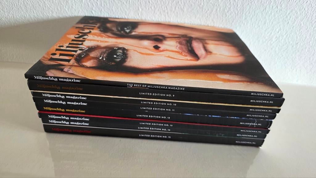 8 Miljuschka magazines > limited editions NIEUW, Ophalen of Verzenden, Nieuw