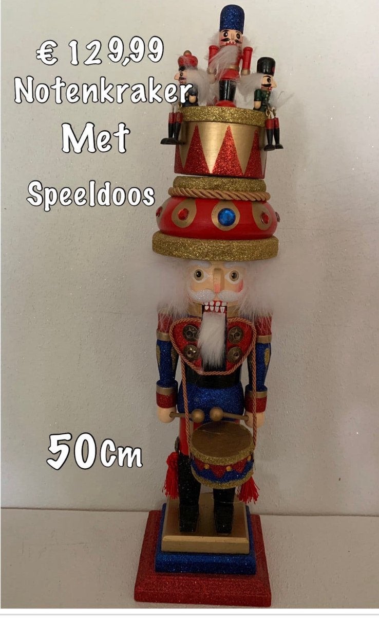 Notenkraker met speeldoos, Ophalen of Verzenden, Nieuw