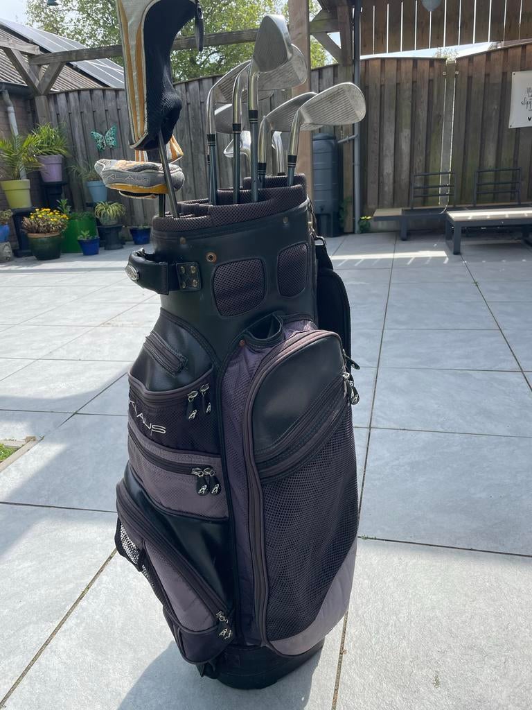 Nicklaus rechtshandige golfset met cart-bag - Complete Set., Sport en Fitness, Golf, Zo goed als nieuw, Set, Overige merken, Ophalen