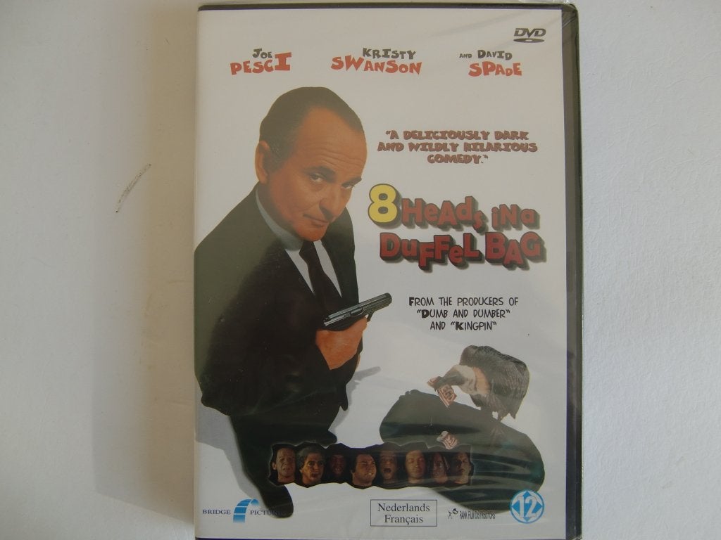 00C: 8 Heads in a duffel bag (in plastic), Cd's en Dvd's, Dvd's | Komedie, Nieuw in verpakking, Romantische komedie, Alle leeftijden