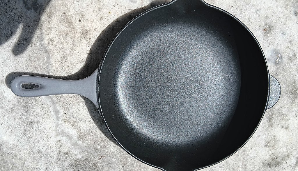 COUSANCES LE CREUSET gietijzeren skillet 23 cm (LL5), Gietijzer, Nieuw, Le Creuset, Ophalen of Verzenden