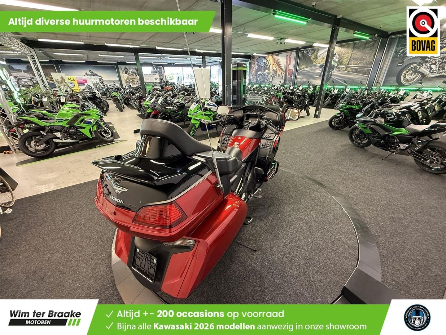 Honda GL1800 Goldwing ABS (bj 2015) 78,554 km, HONDA, Motorrijbewijs A, Bedrijf, Onbekend