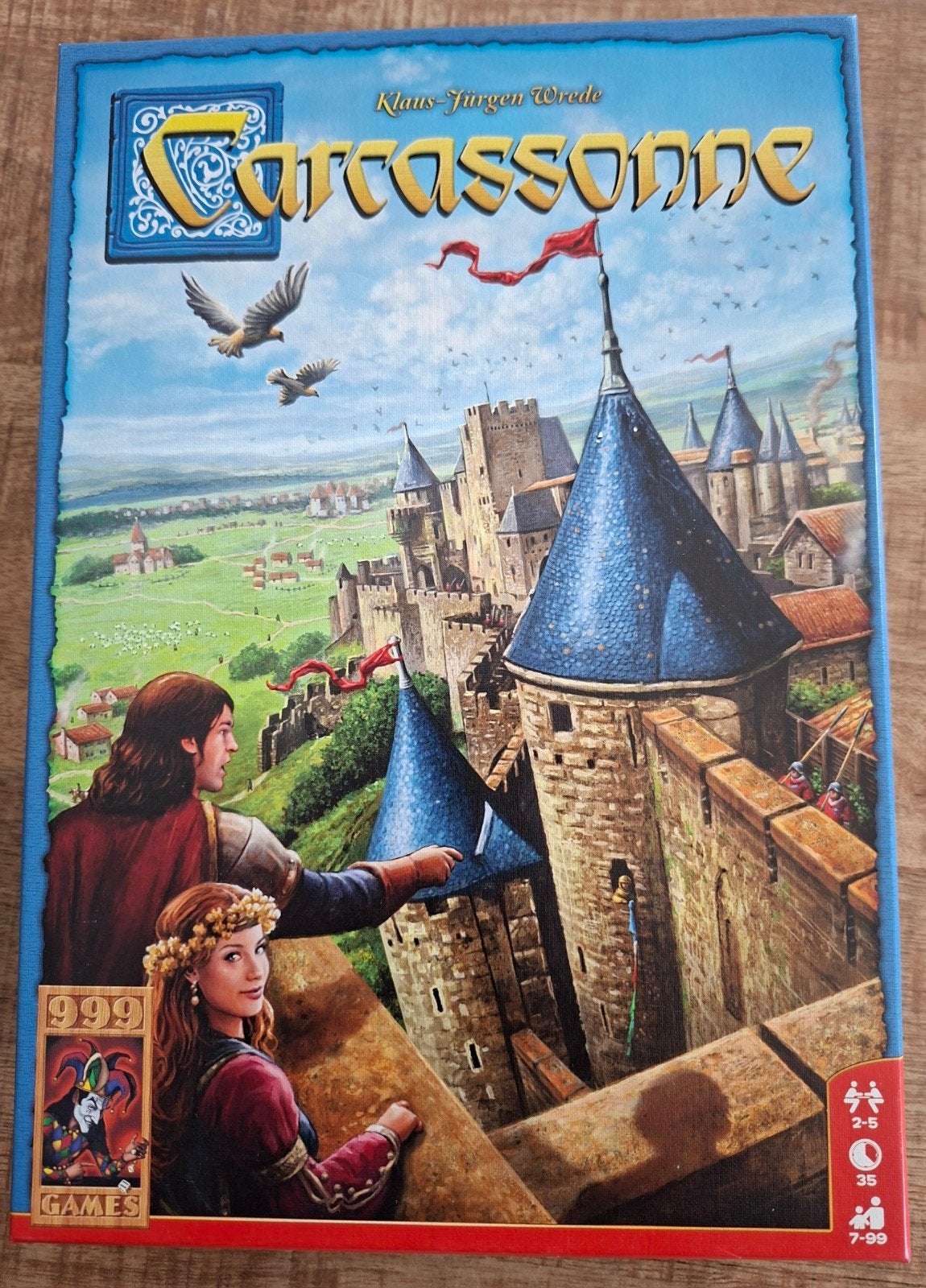 Carcassonne basisspel + uitbreiding Kathedralen & Herbergen, Hobby en Vrije tijd, Gezelschapsspellen | Bordspellen, Vijf spelers of meer
