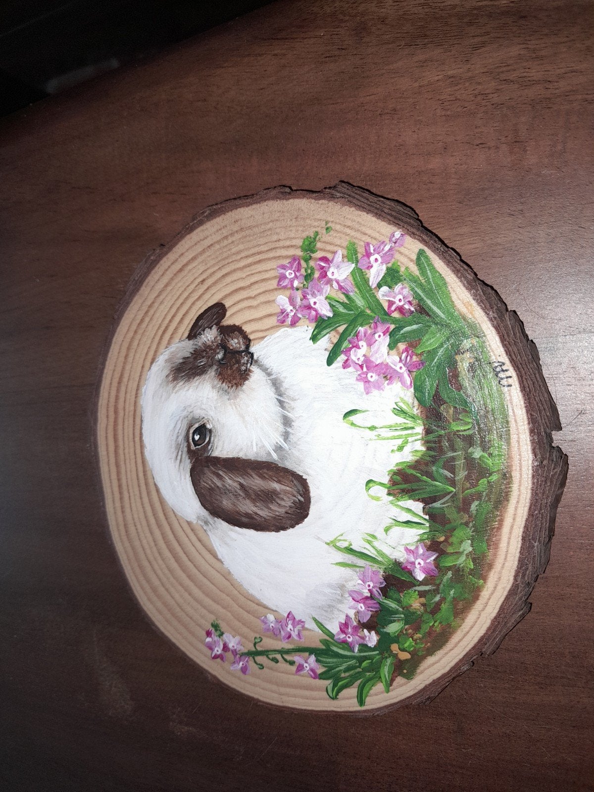 schilderij konijn, Ophalen of Verzenden, Zo goed als nieuw