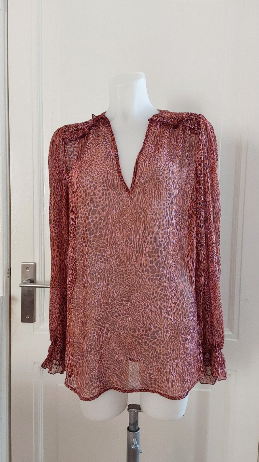 Leuke Pinko top maat XL, Pinko, Meerkleurig, ., Maat 46/48 (XL) of groter
