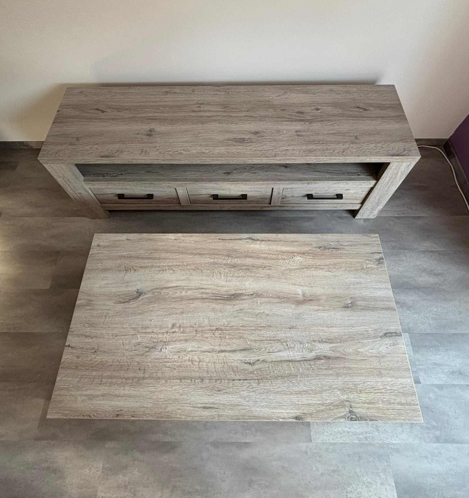 Woonsquare Costa Meubel Set Tv Meubel Salontafel Nieuw, Huis en Inrichting, Ophalen, Nieuw, 50 tot 100 cm, Minder dan 100 cm