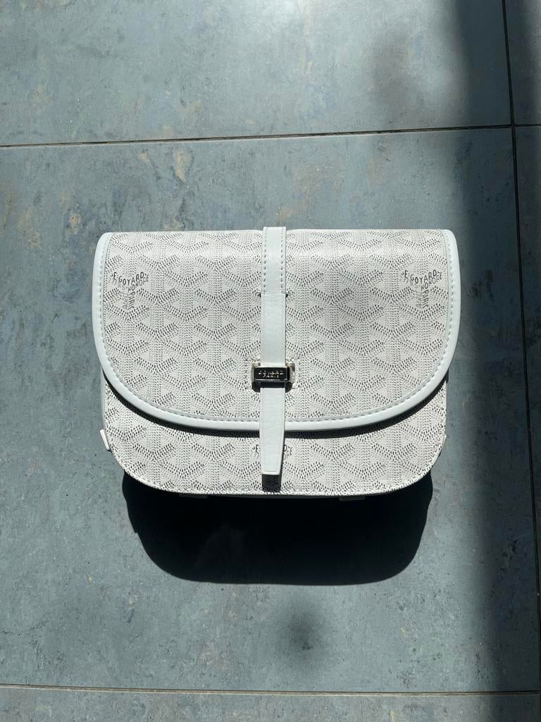 Goyard Schoudertas wit, Overige merken, Wit, Ophalen of Verzenden, Zo goed als nieuw