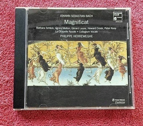 Bach - Magnificat - Philippe Herreweghe, Ophalen of Verzenden, Barok, Gebruikt, Met libretto