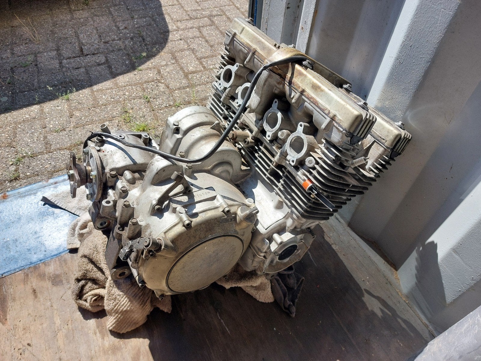 motorblok Yamaha XJ900F, Ophalen, Gebruikt
