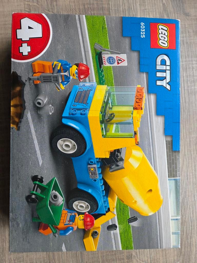 Nieuwe LEGO City 60325 Cementmixer Set, Ophalen of Verzenden