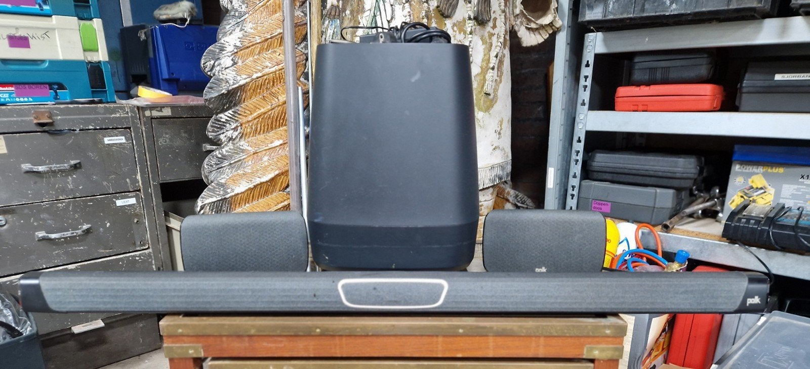 Polk magnifi max sr homecinema 5.1 met google assist  etc, Ophalen of Verzenden, Bluetooth, Zo goed als nieuw