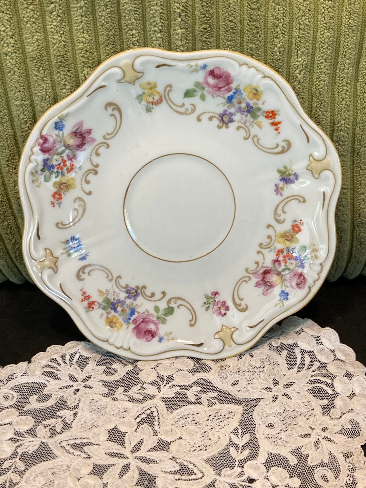 Vintage Schoteltje Reichenbach (230726), Ophalen of Verzenden, Zo goed als nieuw, Porselein, Overige stijlen