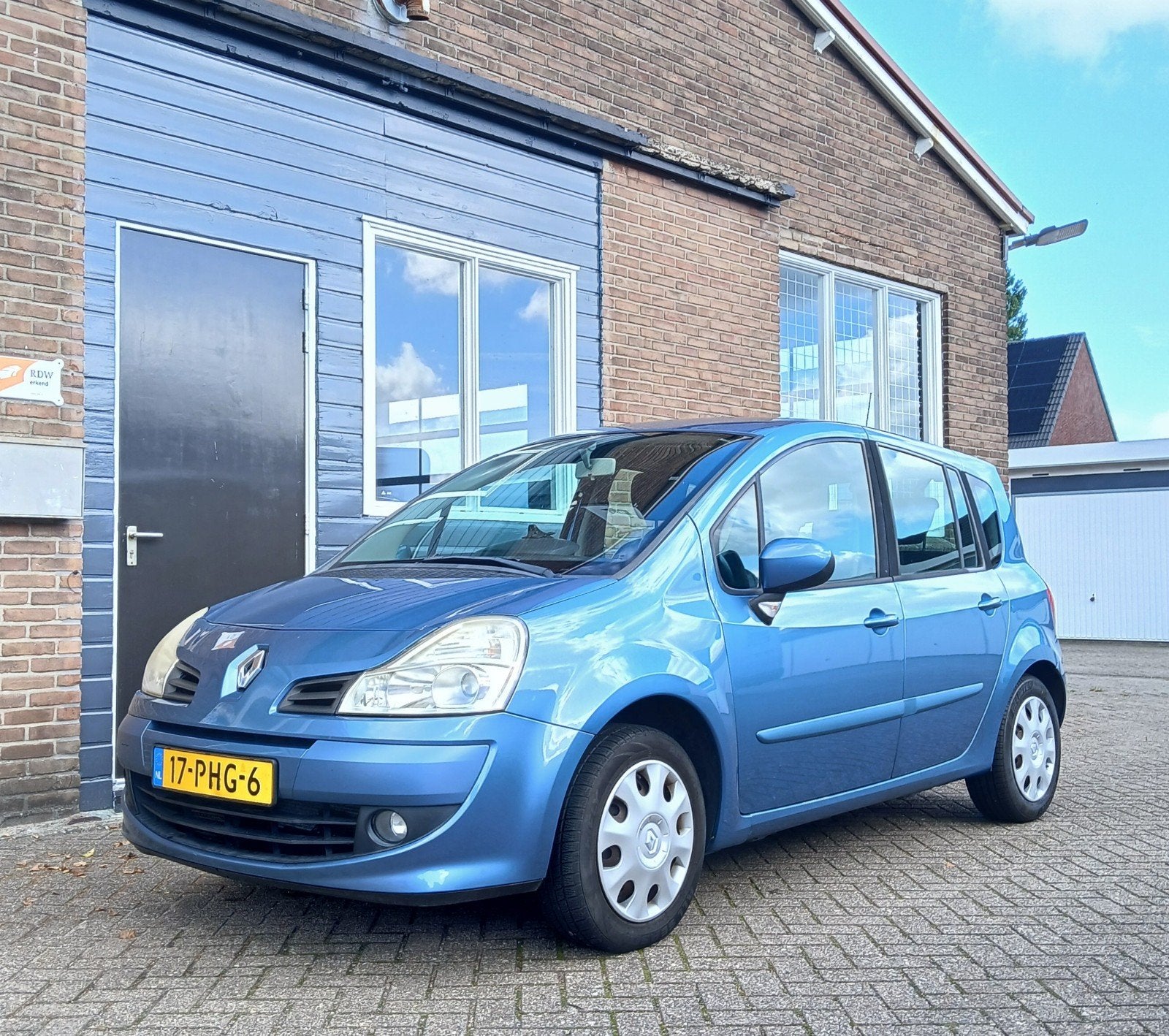 Renault Grand Modus 1.2 TCE Dynamique / Bj.2011 /APK 08-2027, Auto's, Voorwielaandrijving, Euro 5, 4 cilinders, Blauw