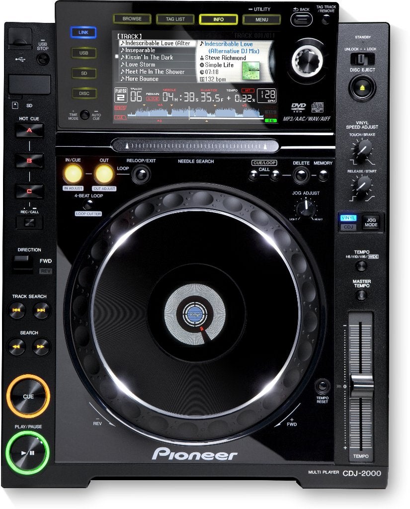 CDJ2000, Ophalen of Verzenden, Zo goed als nieuw, Draaitafel, Pioneer