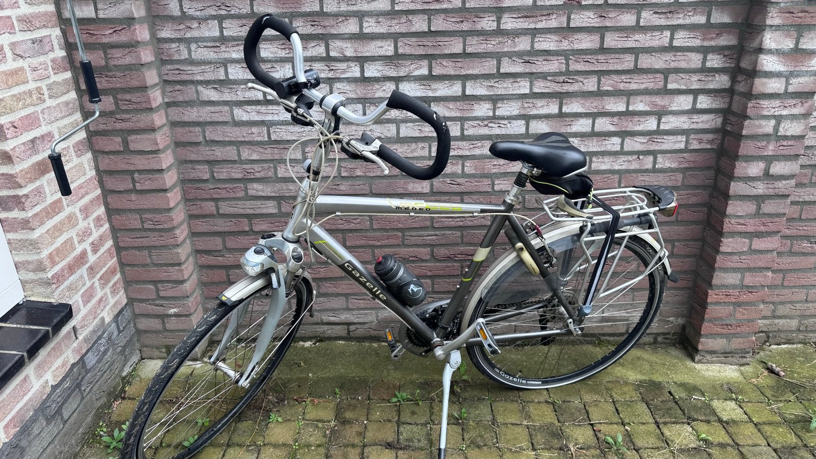 Gazelle Medeo herenfiets - Gebruikt, Ophalen, Gebruikt, Velgrem, Versnellingen