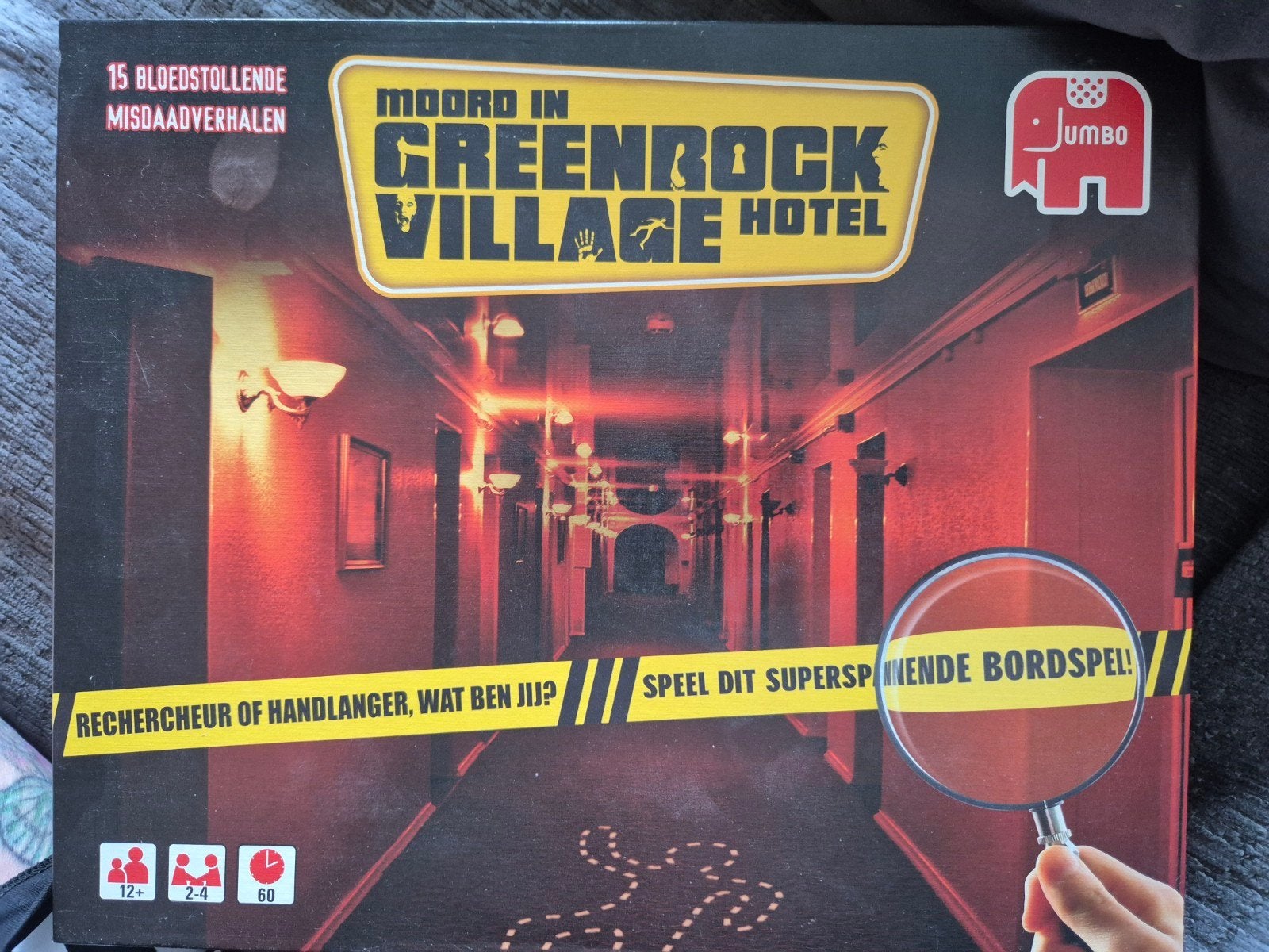 Moord in Greenrock Village Hotel - Jumbo Bordspel, Een of twee spelers, Ophalen of Verzenden, Zo goed als nieuw, Jumbo