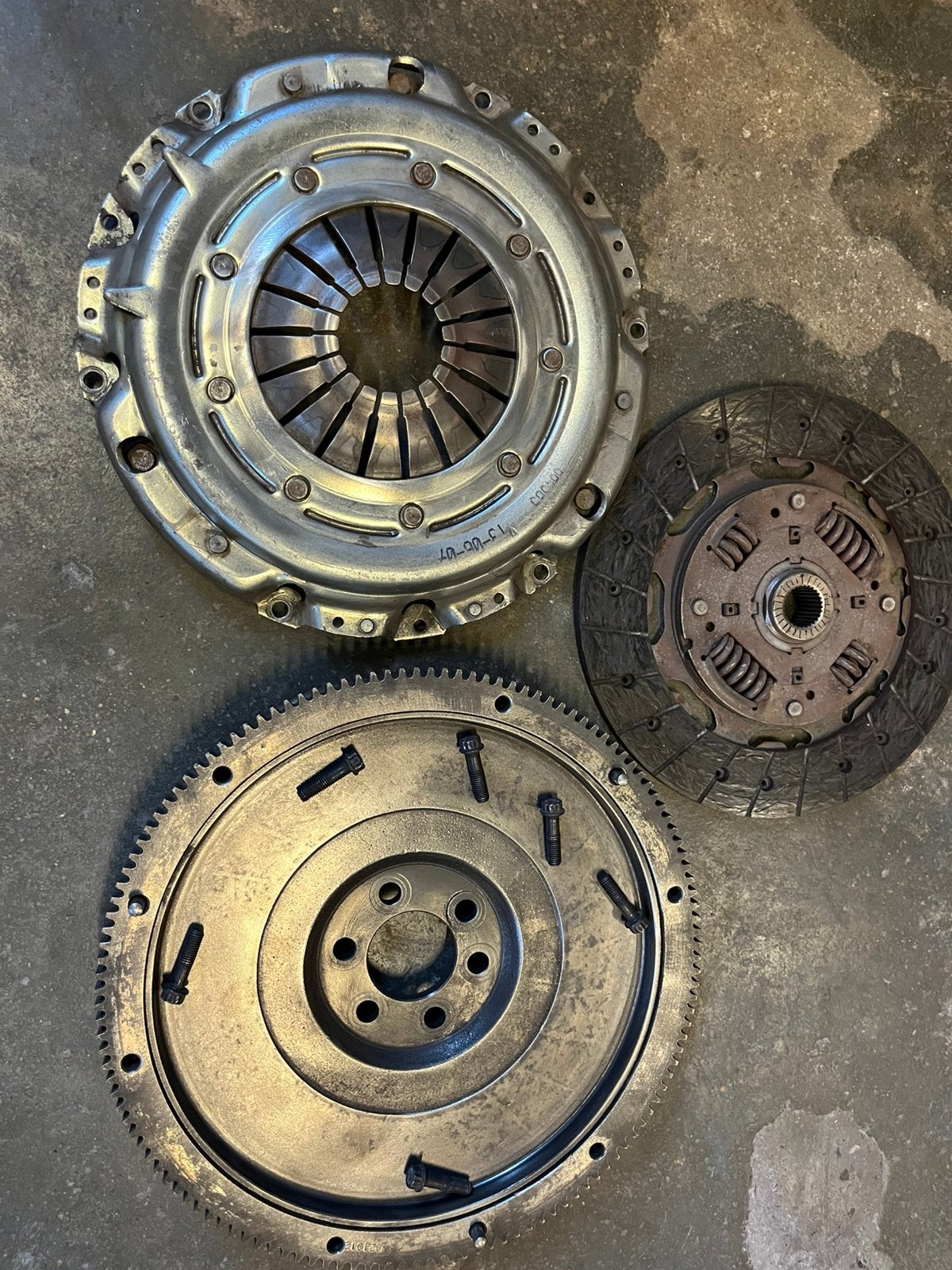 VW Audi 228mm enkel massa vliegwiel G60 1Z TDI (ook ombouw, Auto-onderdelen, Ophalen of Verzenden, Gebruikt, Overige automerken
