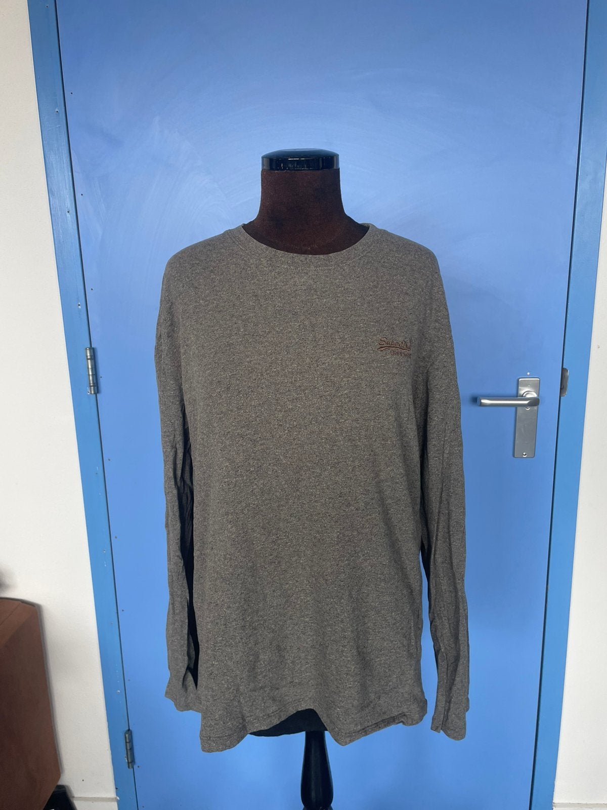 SuperDry, Ophalen of Verzenden, Zo goed als nieuw, Maat 56/58 (XL), Grijs