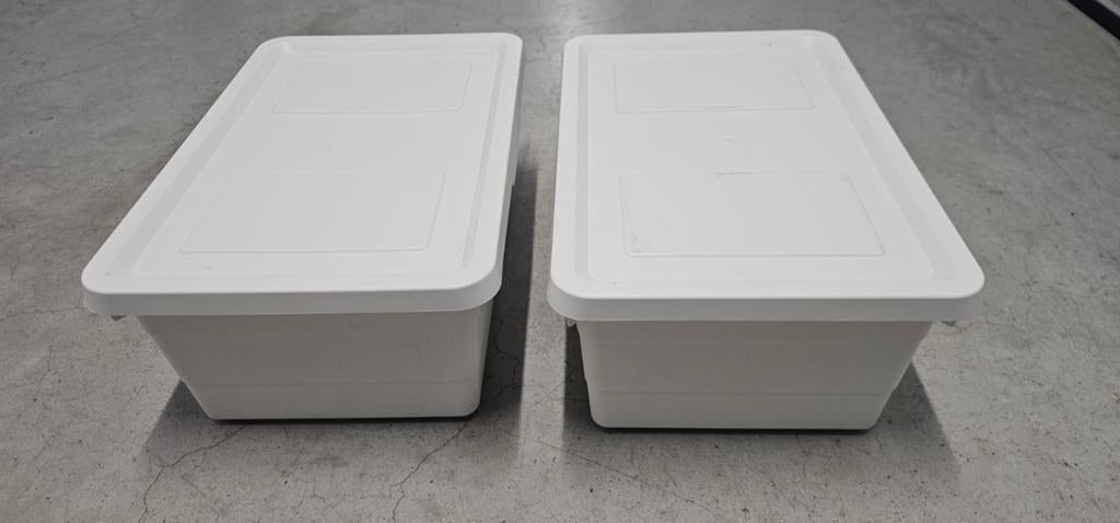 IKEA Sockerbit Opbergboxen met deksel - 2 stuks, Ophalen, Gebruikt, Minder dan 50 cm, Minder dan 50 cm