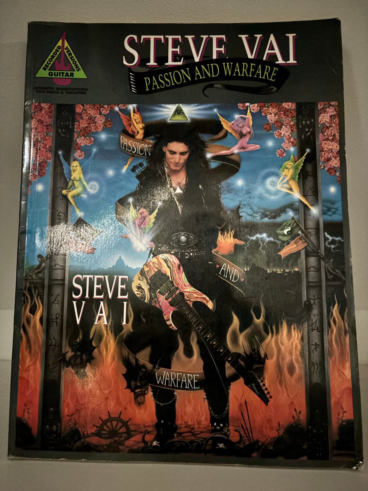 Steve Vai - Passion and Warfare Gitaar Tablatuur Boek, Muziek en Instrumenten, Bladmuziek, Ophalen of Verzenden, Gitaar, Gebruikt