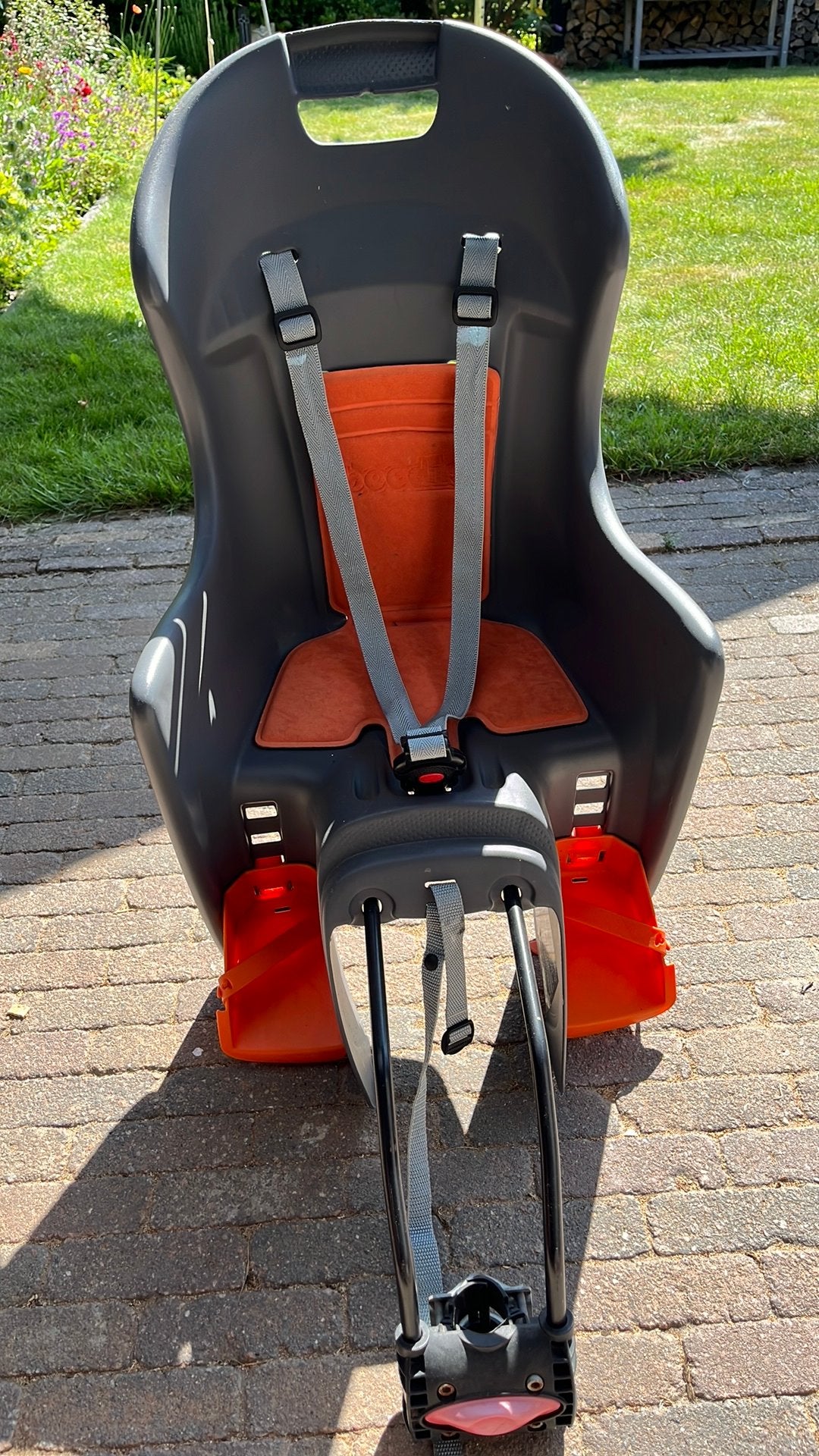 2 Fietsstoeltjes, Fietsen en Brommers, Ophalen, Achterzitje, 9 t/m 18 kg, Gebruikt